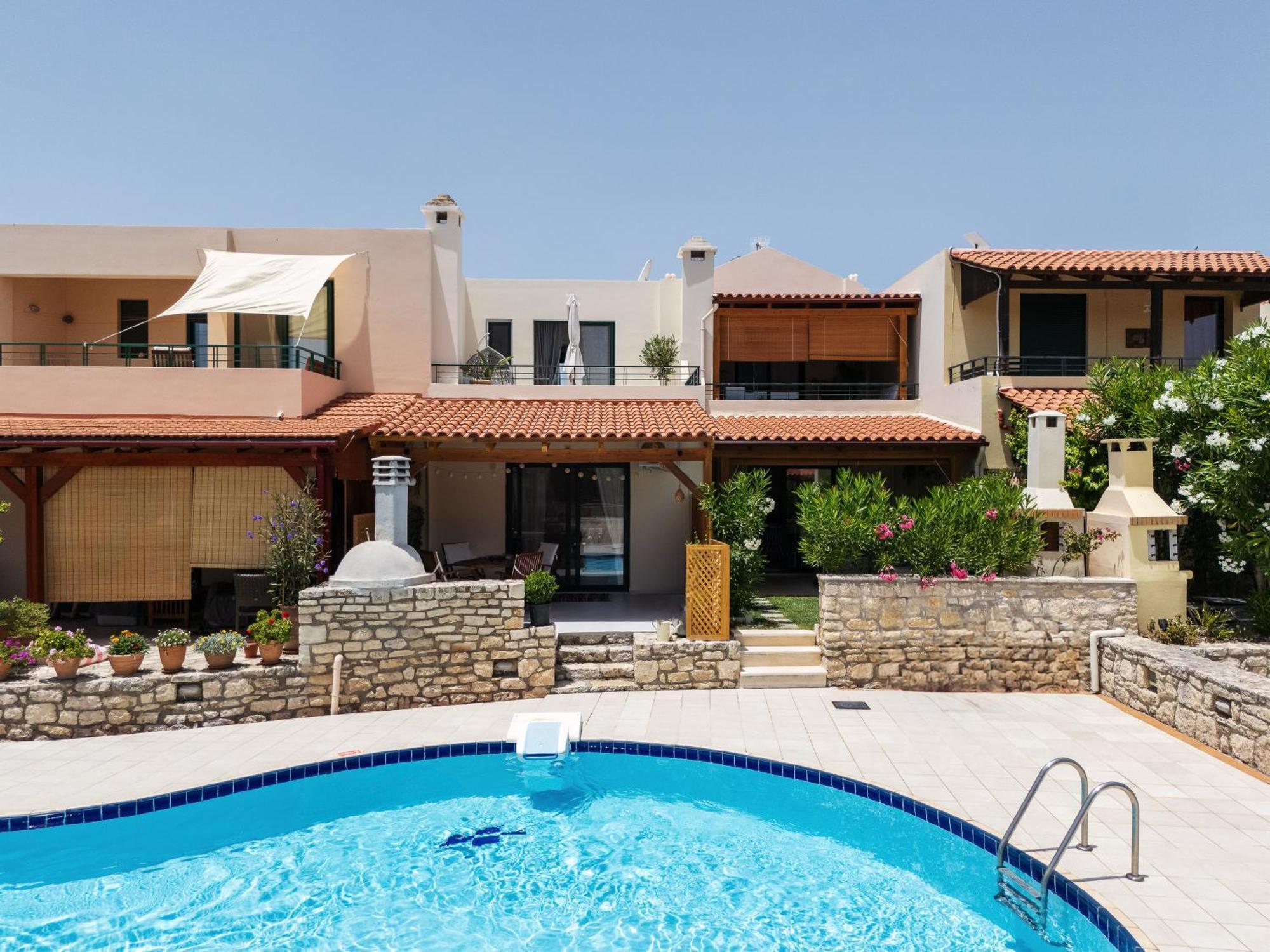 Aurora Summerhouse Villa Asprouliánoi المظهر الخارجي الصورة